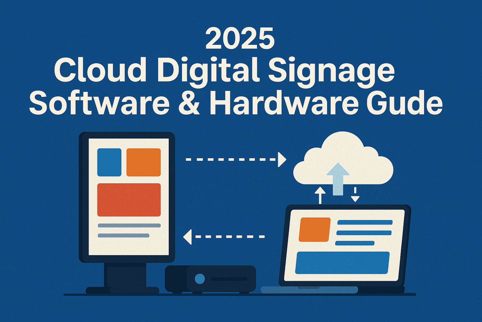 2025 Cloud Digital Signage Software & Hardware Guide