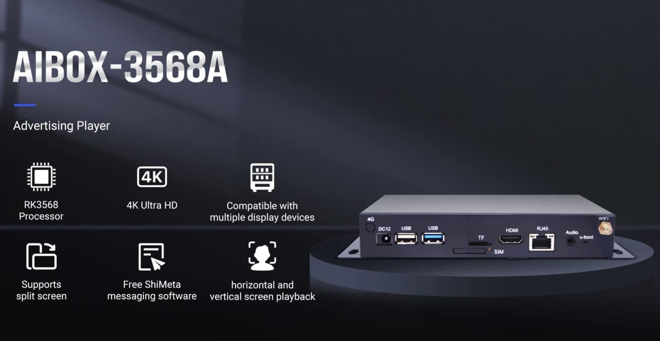 AIBOX-3568A Digital Signage Player