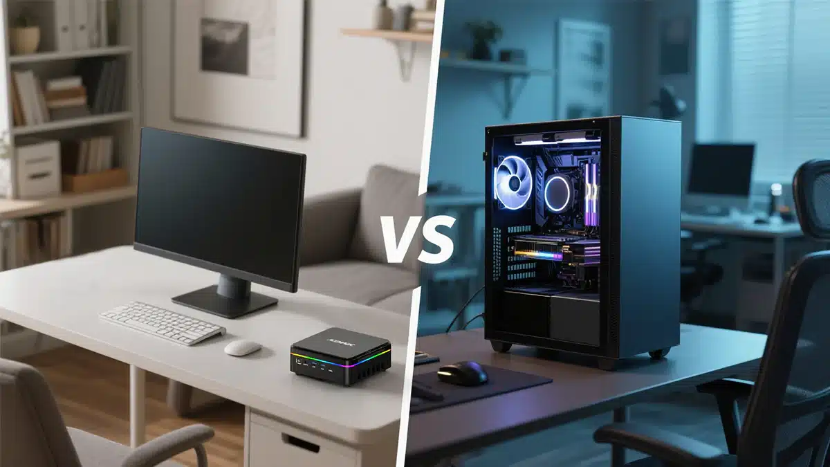 Industrial Mini PCs vs Desktop PCs: What’s the Difference?