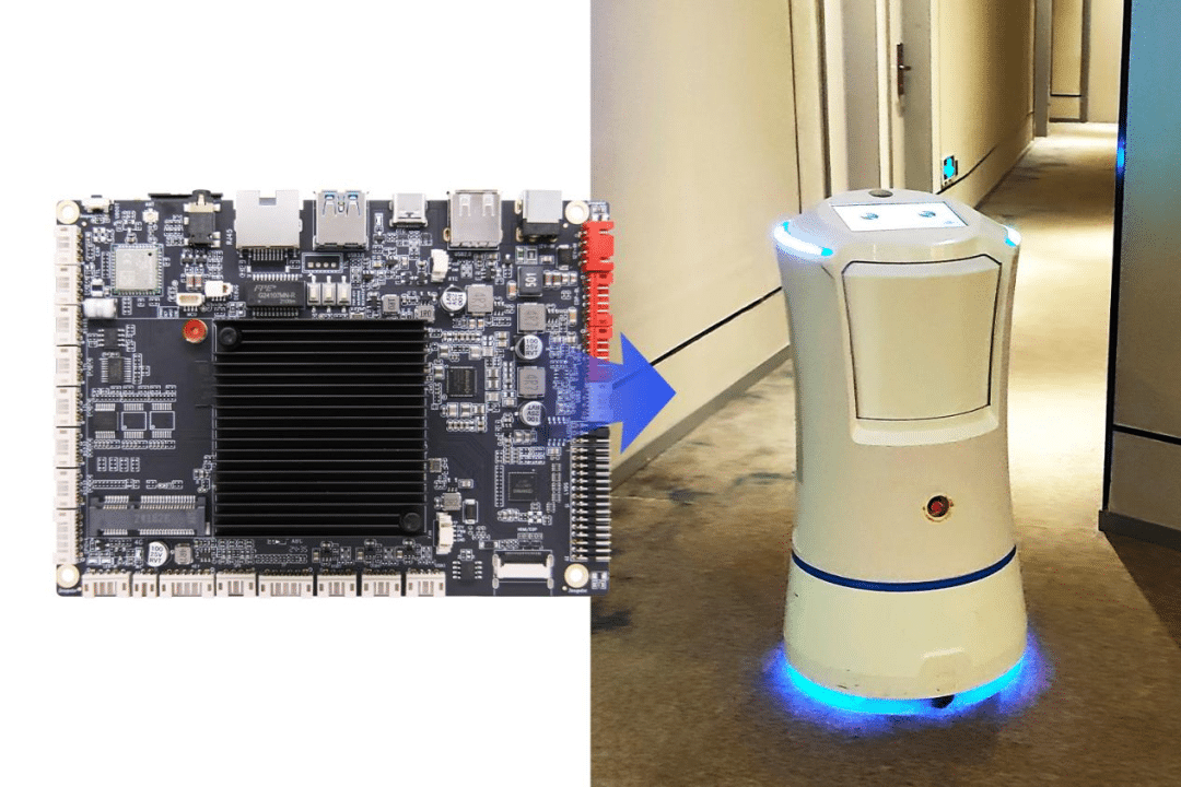 Case Study: Application of ShiMeta AIoT-3576E AI Terminal Motherboard in Hotel Service Robots
