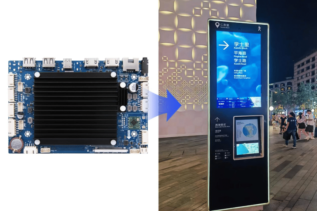 How the ShiMeta DS-660A 4K Mainboard Powers Intelligent Wayfinding Displays