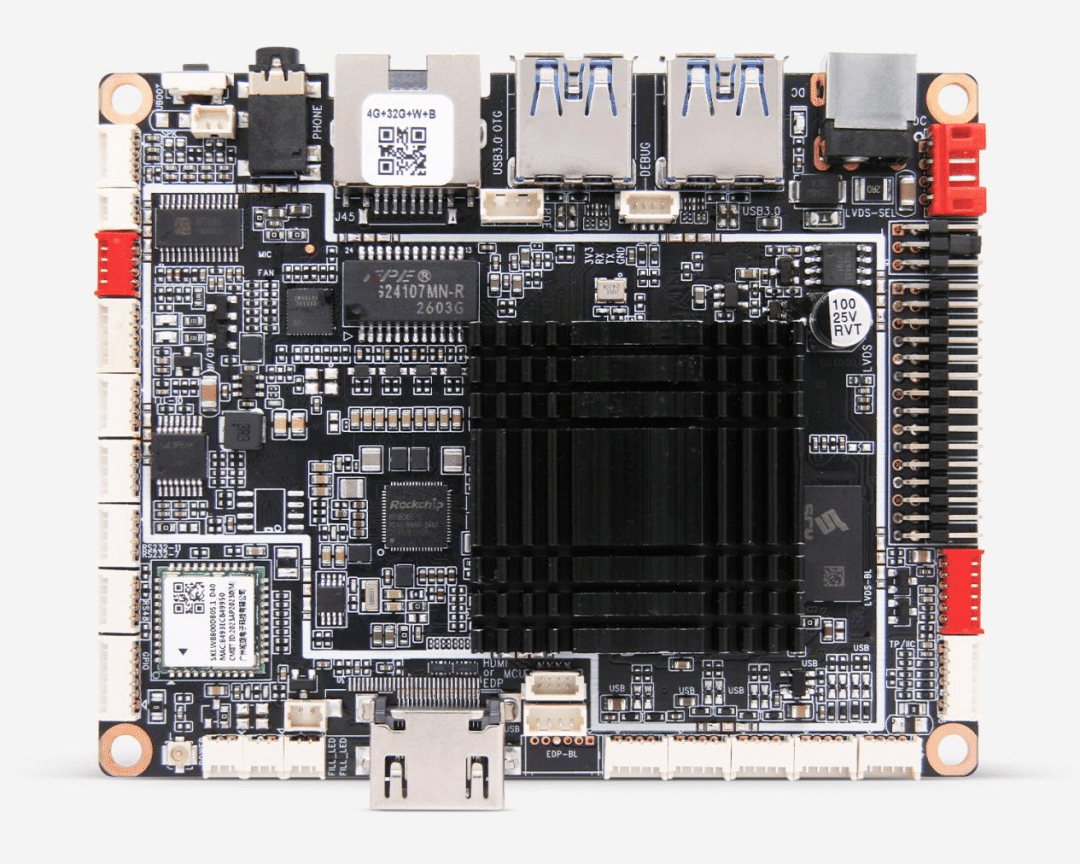 RK3572 AI Motherboard for Edge AI Applications